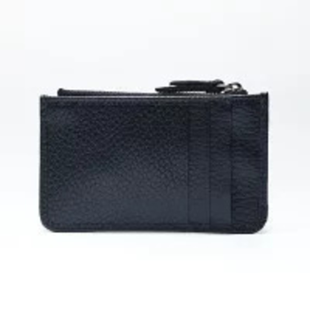 Gucci GG Marmont Leather coin case Wallet Key Charm Black